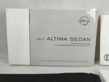 2017 Nissan Altima Owners Manual Book Guide OEM Used Auto Parts