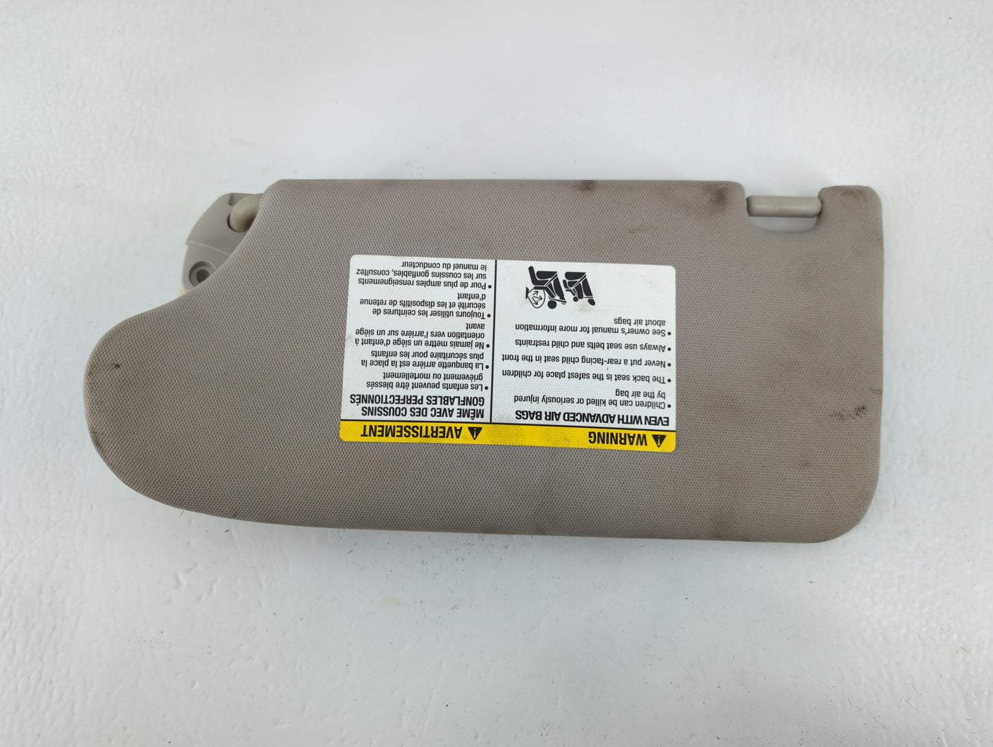 2013-2018 Nissan Altima Sun Visor Shade Replacement Driver Left Mirror Fits Fits 2013 2014 2015 2016 2017 2018 OEM Used Auto