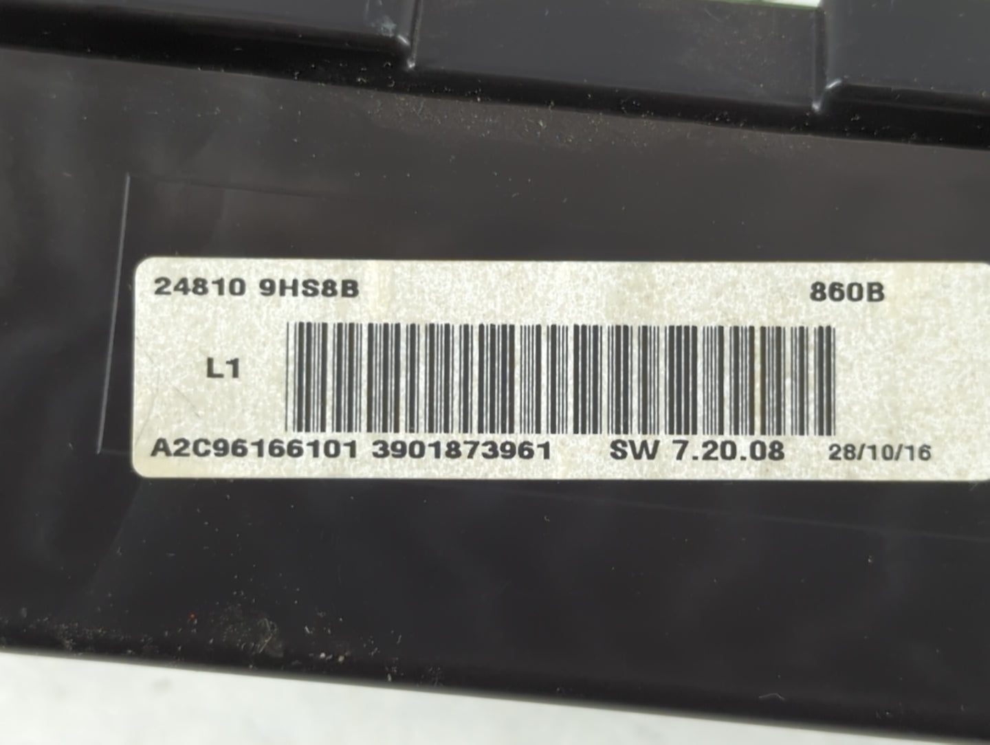 2016-2017 Nissan Altima Instrument Cluster Speedometer Gauges P/N:A2C96166101 24810 9HS8B Fits Fits 2016 2017 OEM Used Auto 