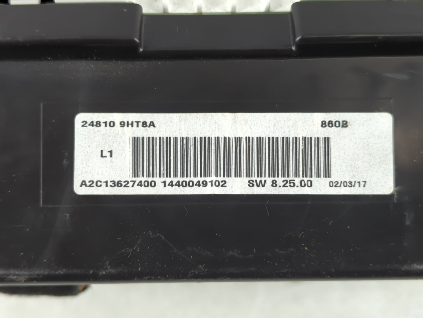 2016-2017 Nissan Altima Instrument Cluster Speedometer Gauges P/N:24810 9HT8A Fits Fits 2016 2017 OEM Used Auto Parts - Oemu