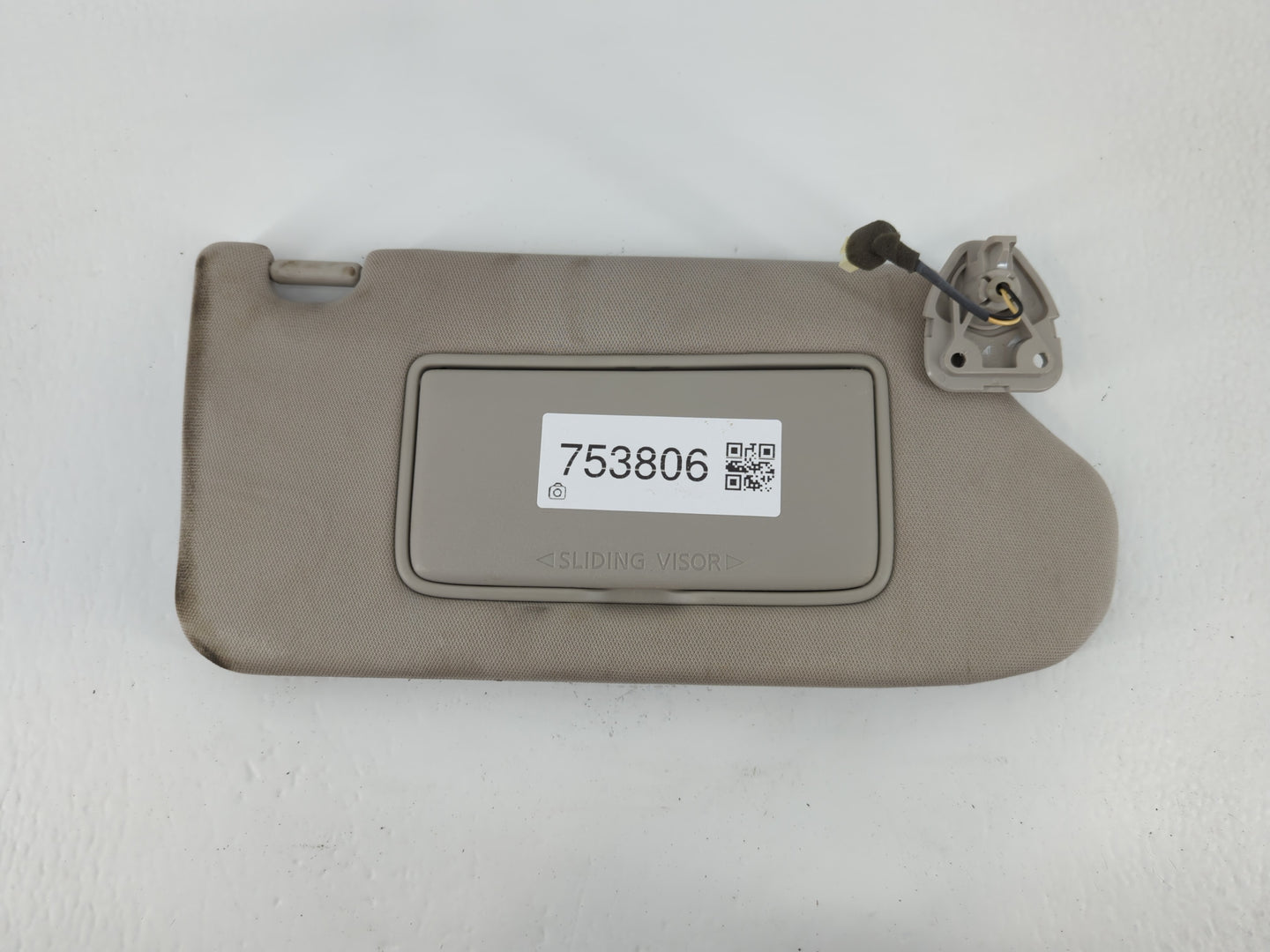 2013-2017 Nissan Altima Sun Visor Shade Replacement Passenger Right Mirror Fits Fits 2013 2014 2015 2016 2017 OEM Used Auto 