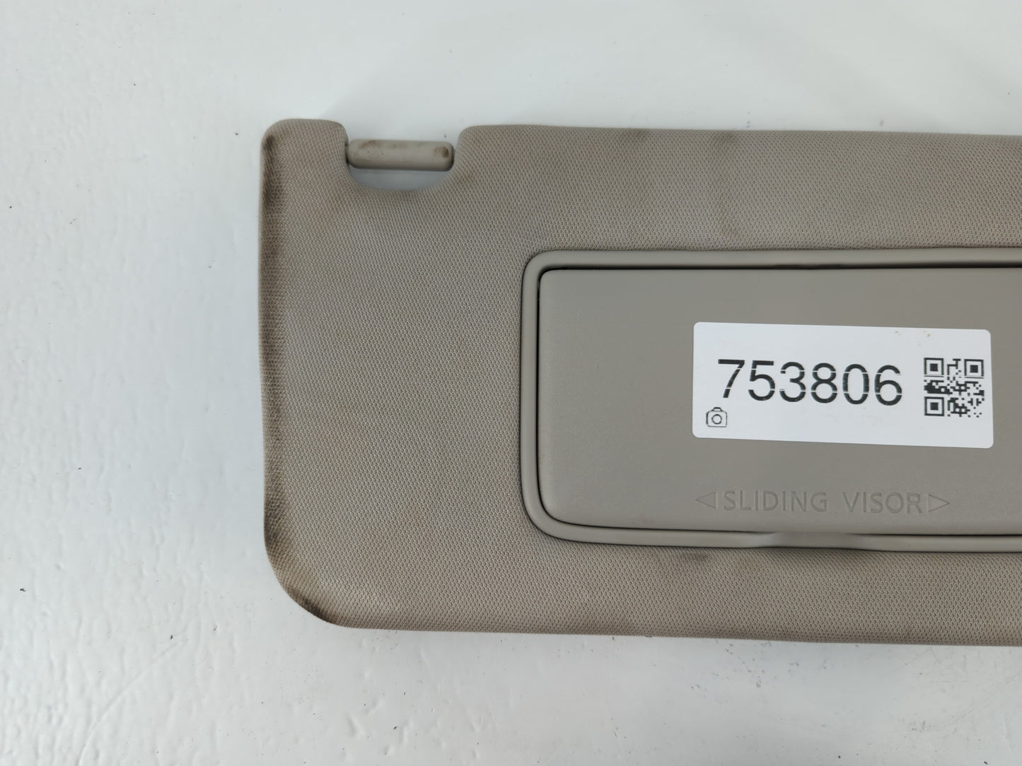 2013-2017 Nissan Altima Sun Visor Shade Replacement Passenger Right Mirror Fits Fits 2013 2014 2015 2016 2017 OEM Used Auto 