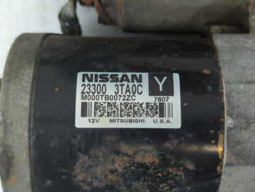 2013-2018 Nissan Altima Car Starter Motor Solenoid OEM P/N:23300 3TA0C Fits Fits 2013 2014 2015 2016 2017 2018 OEM Used Auto Parts