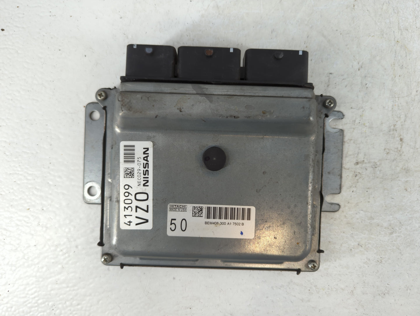 2016-2017 Nissan Altima PCM Engine Control Computer ECU ECM PCU OEM P/N:NEC029-075 413099 Fits Fits 2016 2017 OEM Used Auto 