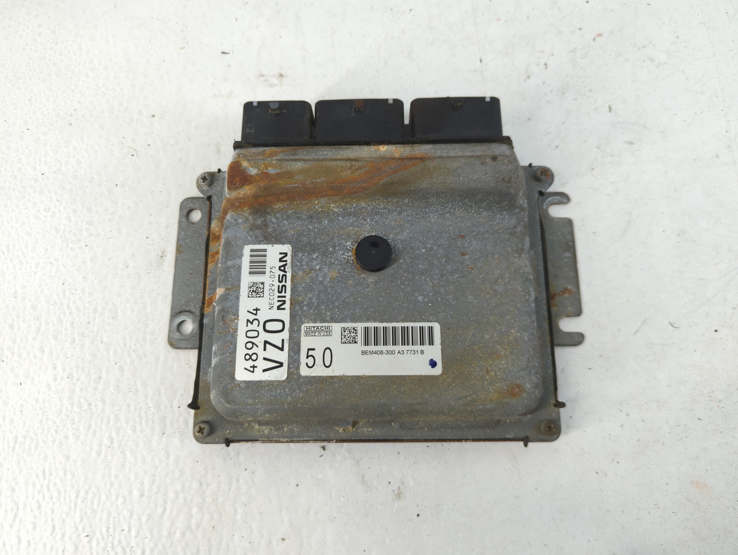 2016-2017 Nissan Altima PCM Engine Control Computer ECU ECM PCU OEM P/N:NEC029-075 489034, BEM408-300 A3 7731B Fits Fits 201