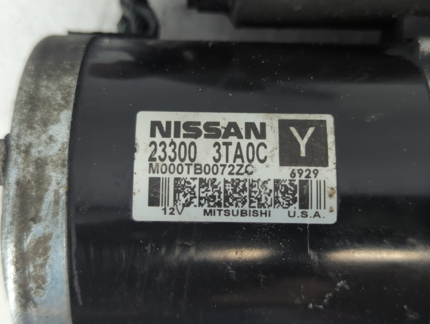 2013-2018 Nissan Altima Car Starter Motor Solenoid OEM P/N:23300 3TA0C Fits Fits 2013 2014 2015 2016 2017 2018 OEM Used Auto