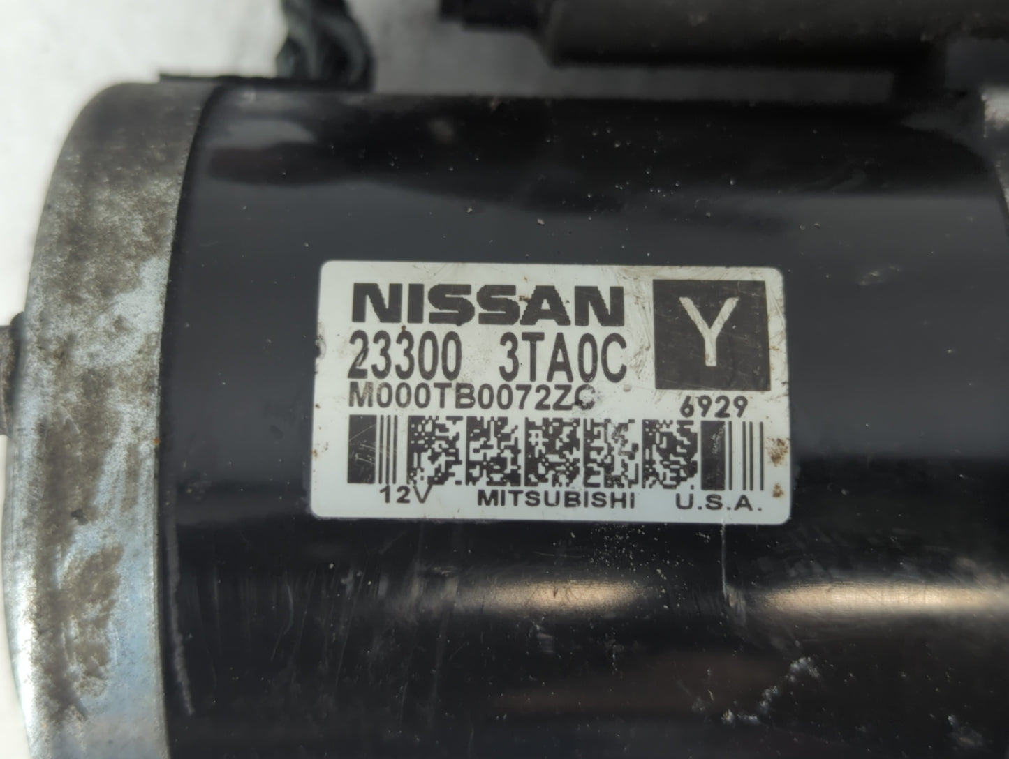 2013-2018 Nissan Altima Car Starter Motor Solenoid OEM P/N:23300 3TA0C Fits Fits 2013 2014 2015 2016 2017 2018 OEM Used Auto