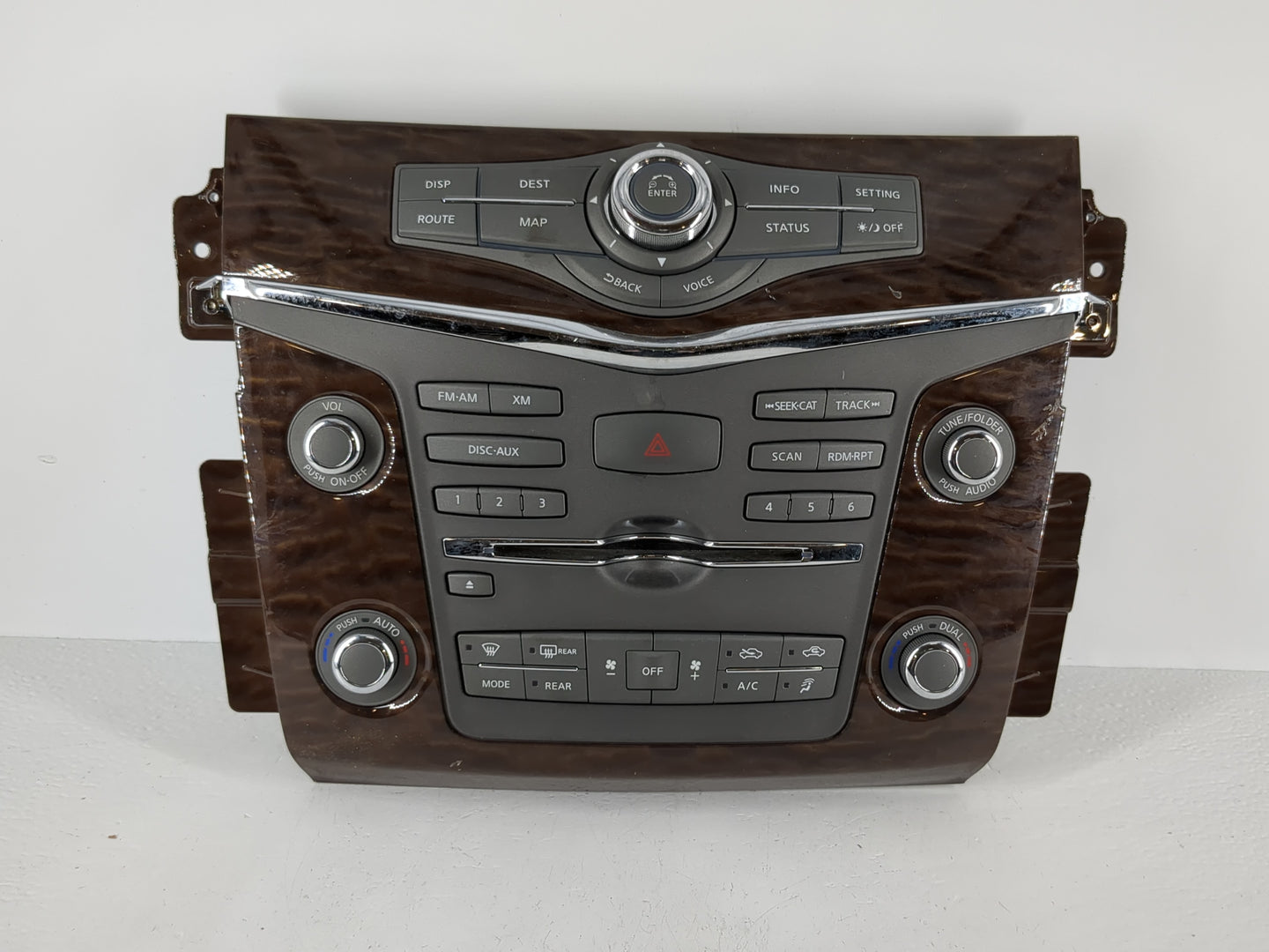 2017-2017 Nissan Armada Am Fm Cd Player Radio Receiver - Oemusedautoparts1.com