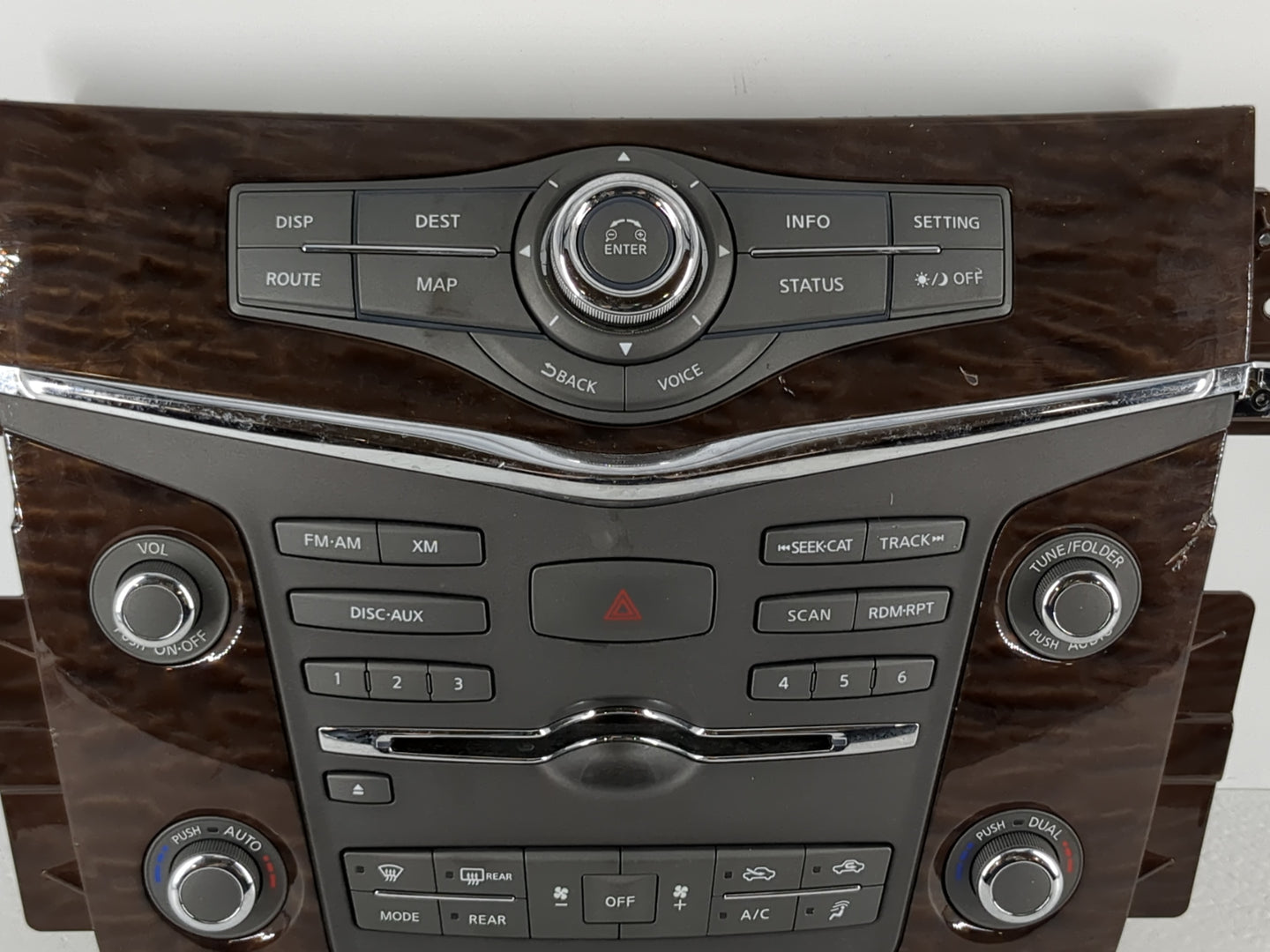 2017-2017 Nissan Armada Am Fm Cd Player Radio Receiver - Oemusedautoparts1.com