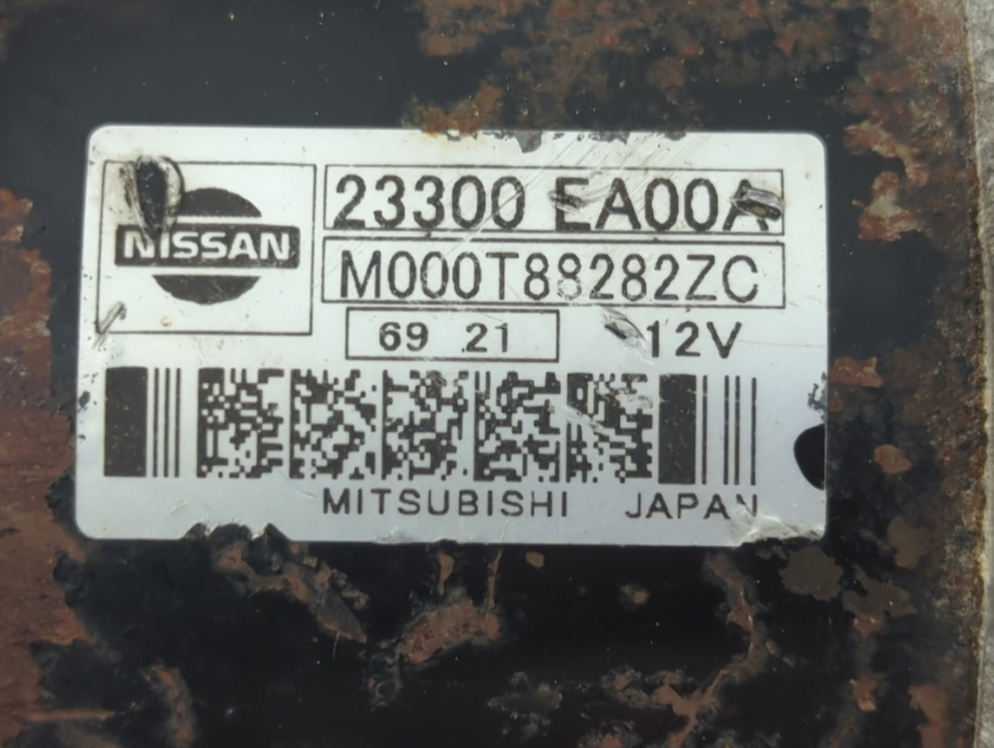 2005-2019 Nissan Frontier Car Starter Motor Solenoid OEM P/N:M000T88283ZC 23300 EA00A Fits OEM Used Auto Parts - Oemusedauto