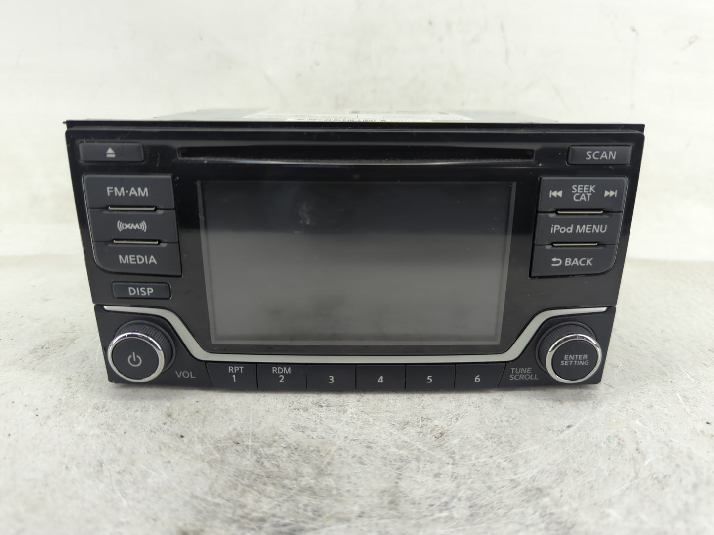 2017 Nissan Juke Radio AM FM Cd Player Receiver Replacement P/N:281853PU0A Fits OEM Used Auto Parts - Oemusedautoparts1.com