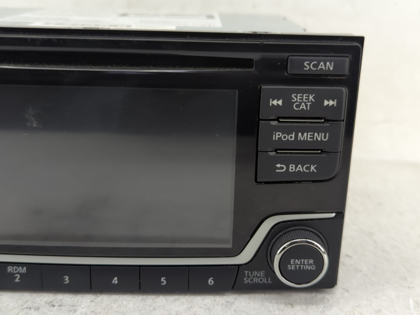 2017 Nissan Juke Radio AM FM Cd Player Receiver Replacement P/N:281853PU0A Fits OEM Used Auto Parts - Oemusedautoparts1.com