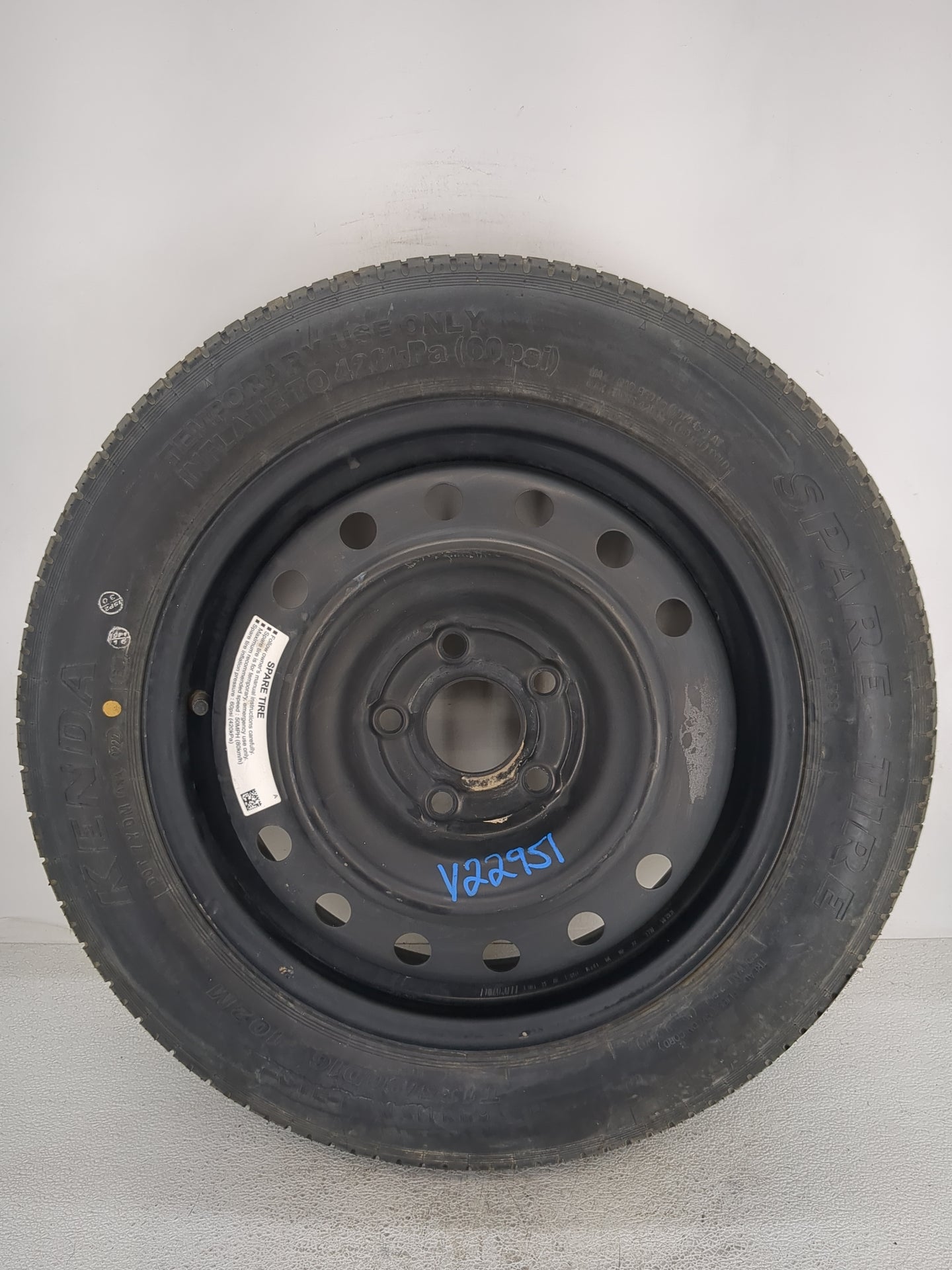 2011-2017 Nissan Juke Spare Donut Tire Wheel Rim Oem 1455263 - Oemusedautoparts1.com