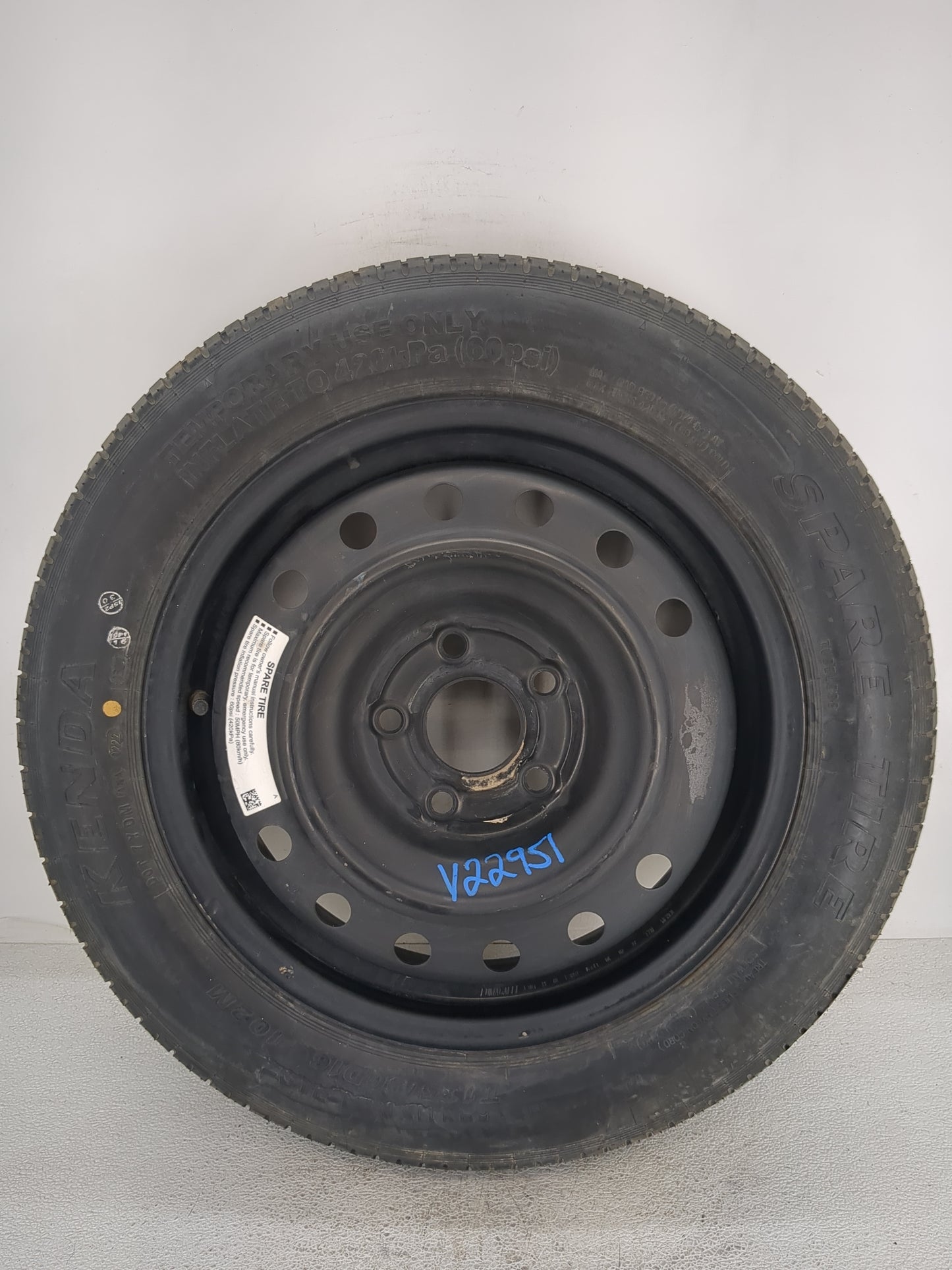 2011-2017 Nissan Juke Spare Donut Tire Wheel Rim Oem 1455263 - Oemusedautoparts1.com