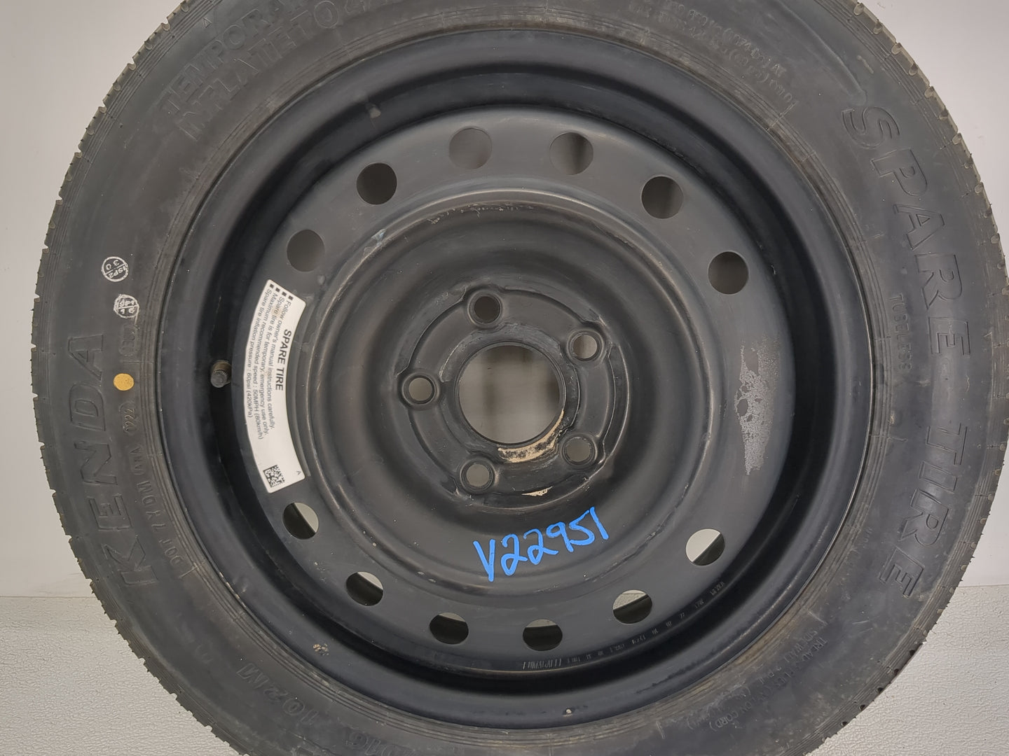 2011-2017 Nissan Juke Spare Donut Tire Wheel Rim Oem 1455263 - Oemusedautoparts1.com