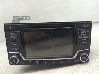 compare product 2017 Nissan Juke Radio AM FM Cd Player Receiver Replacement P/N:281853PU1A CV-CN36N0AD, NT8-13NDC1-5 Fits OEM Used Auto Parts