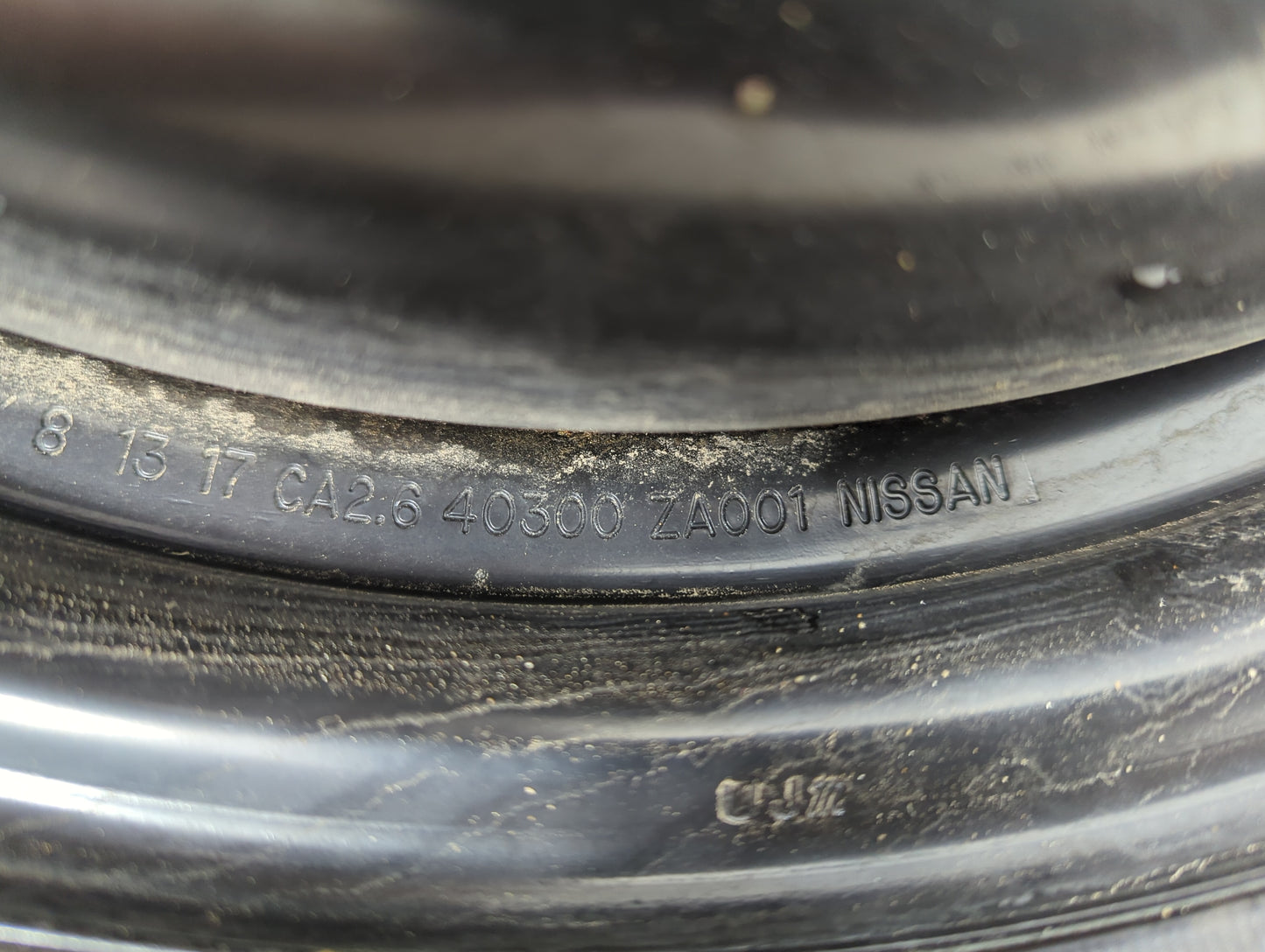 2004-2022 Nissan Maxima Spare Donut Tire Wheel Rim Oem 1236210 - Oemusedautoparts1.com