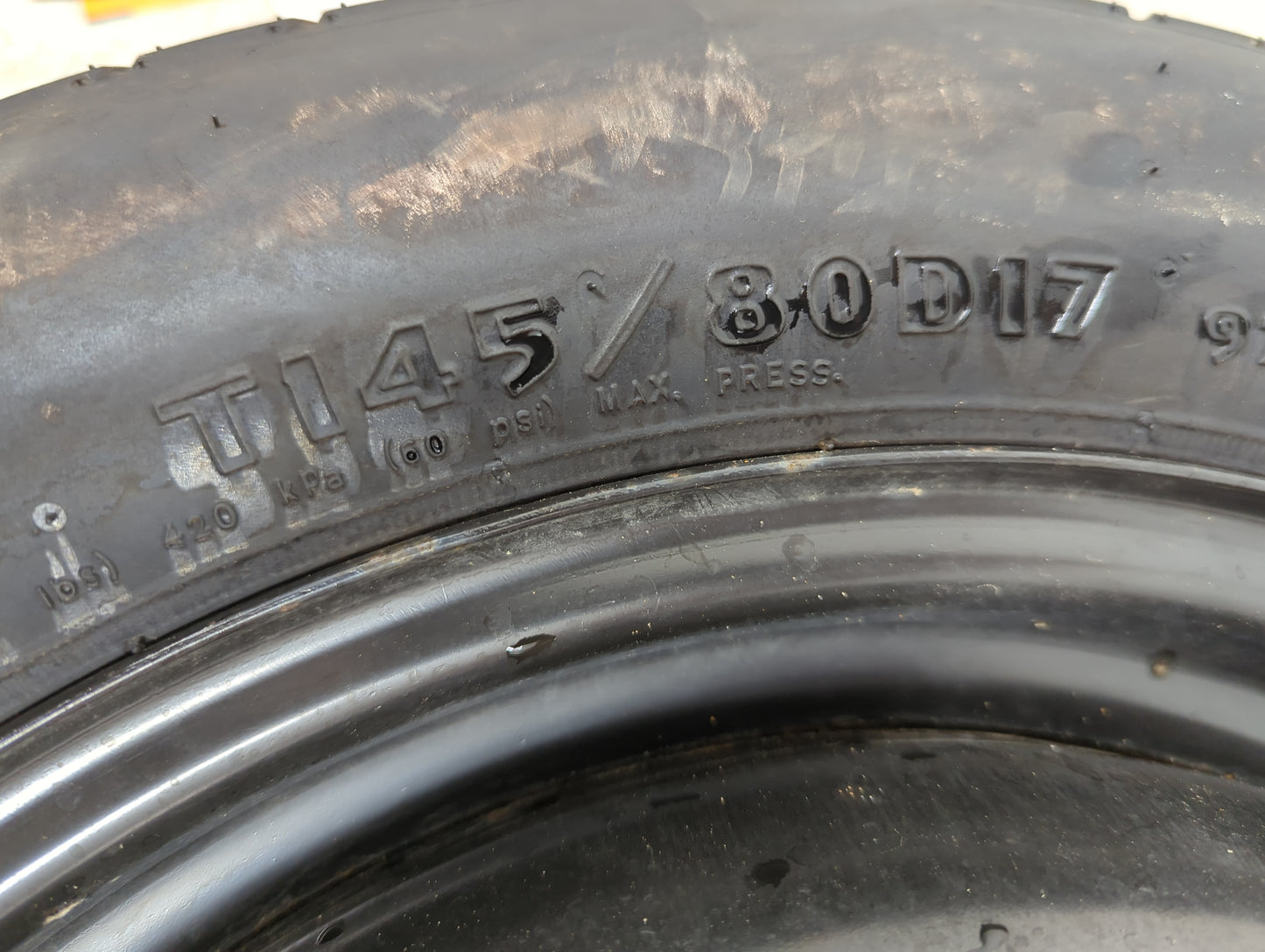 2004-2022 Nissan Maxima Spare Donut Tire Wheel Rim Oem 1236210 - Oemusedautoparts1.com