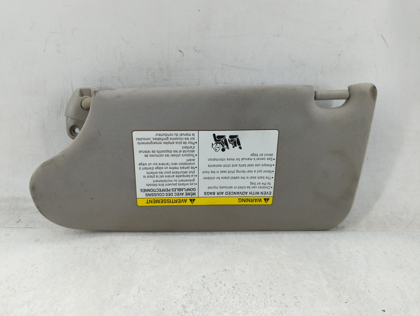 2016-2017 Nissan Maxima Sun Visor Shade Replacement Passenger Right Mirror Fits Fits 2016 2017 OEM Used Auto Parts - Oemused