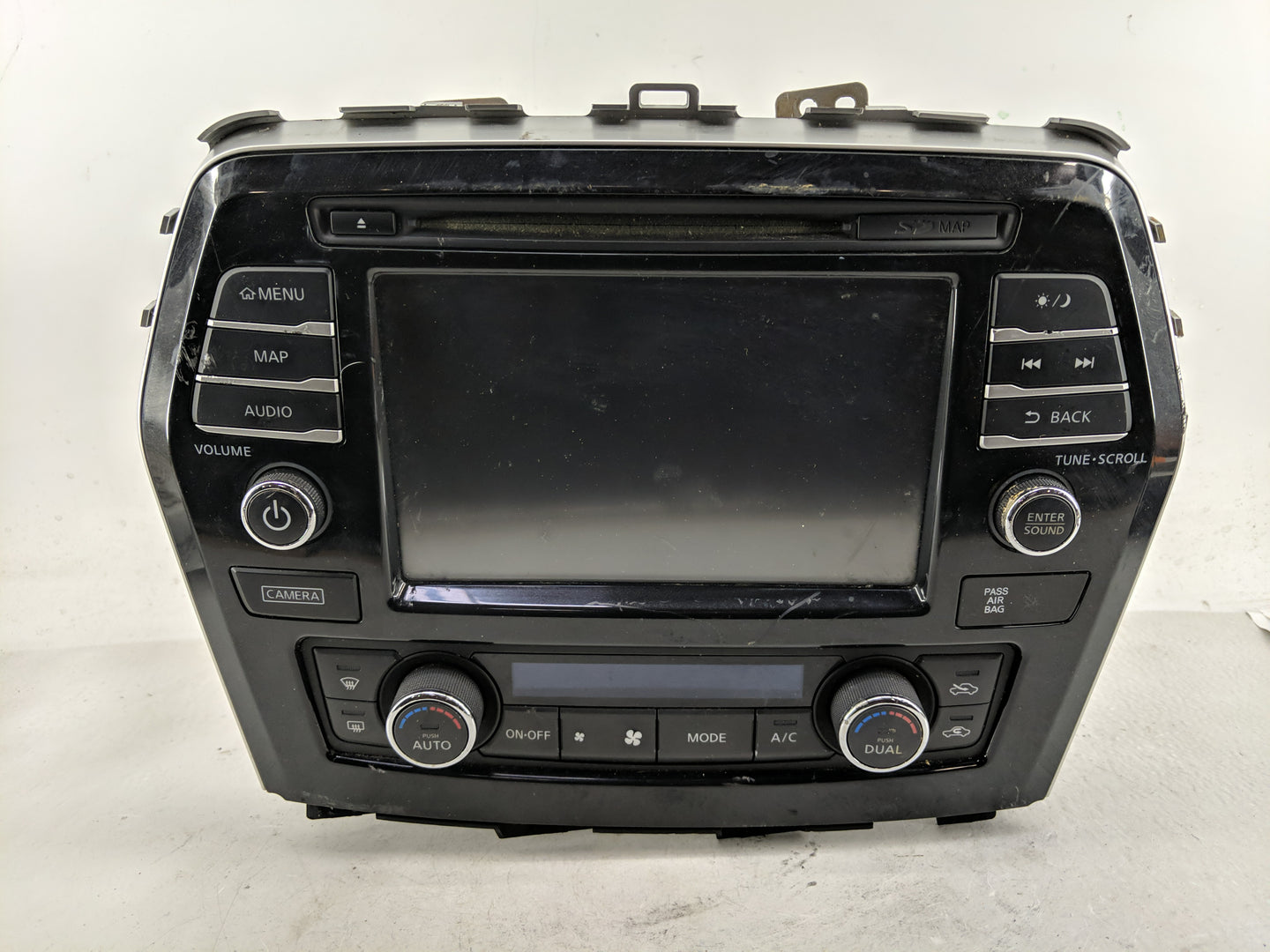 2017 Nissan Maxima Radio AM FM Cd Player Receiver Replacement P/N:25915 4RA1B Fits OEM Used Auto Parts - Oemusedautoparts1.c