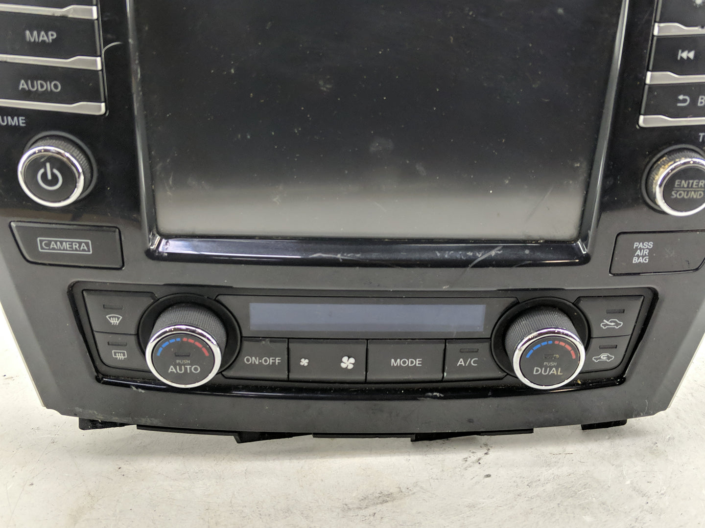 2017 Nissan Maxima Radio AM FM Cd Player Receiver Replacement P/N:25915 4RA1B Fits OEM Used Auto Parts - Oemusedautoparts1.c