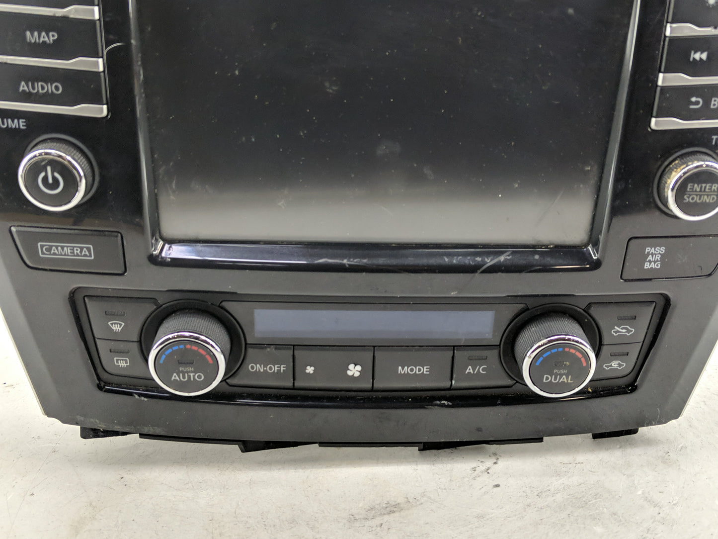 2017 Nissan Maxima Radio AM FM Cd Player Receiver Replacement P/N:25915 4RA1B Fits OEM Used Auto Parts - Oemusedautoparts1.c