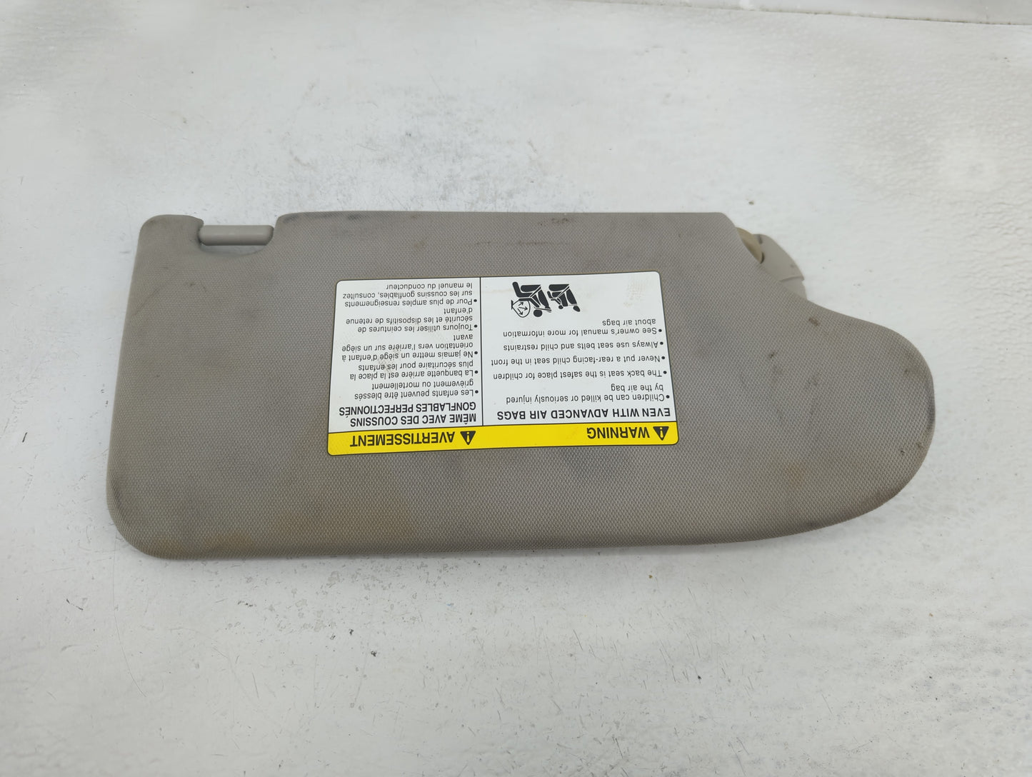 2016-2017 Nissan Maxima Sun Visor Shade Replacement Passenger Right Mirror Fits Fits 2016 2017 OEM Used Auto Parts - Oemused
