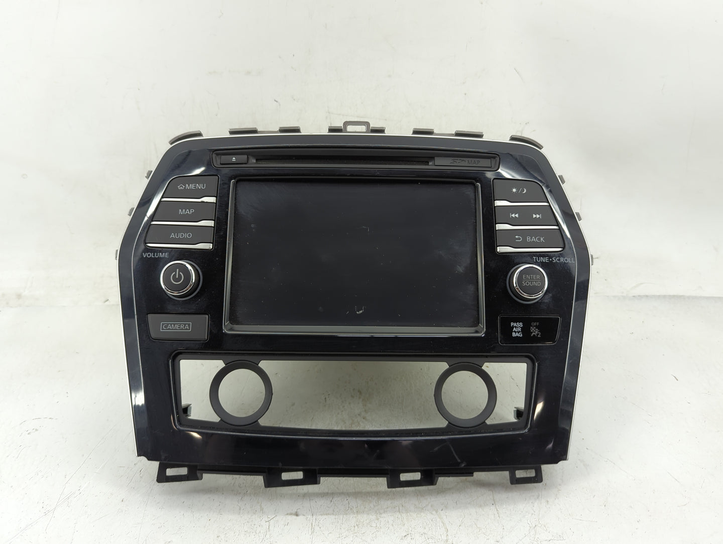 2017 Nissan Maxima Radio AM FM Cd Player Receiver Replacement P/N:25915 9DD1A Fits OEM Used Auto Parts - Oemusedautoparts1.c