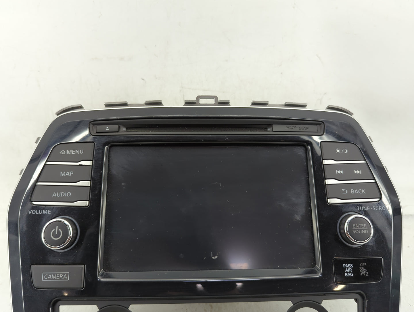 2017 Nissan Maxima Radio AM FM Cd Player Receiver Replacement P/N:25915 9DD1A Fits OEM Used Auto Parts - Oemusedautoparts1.c