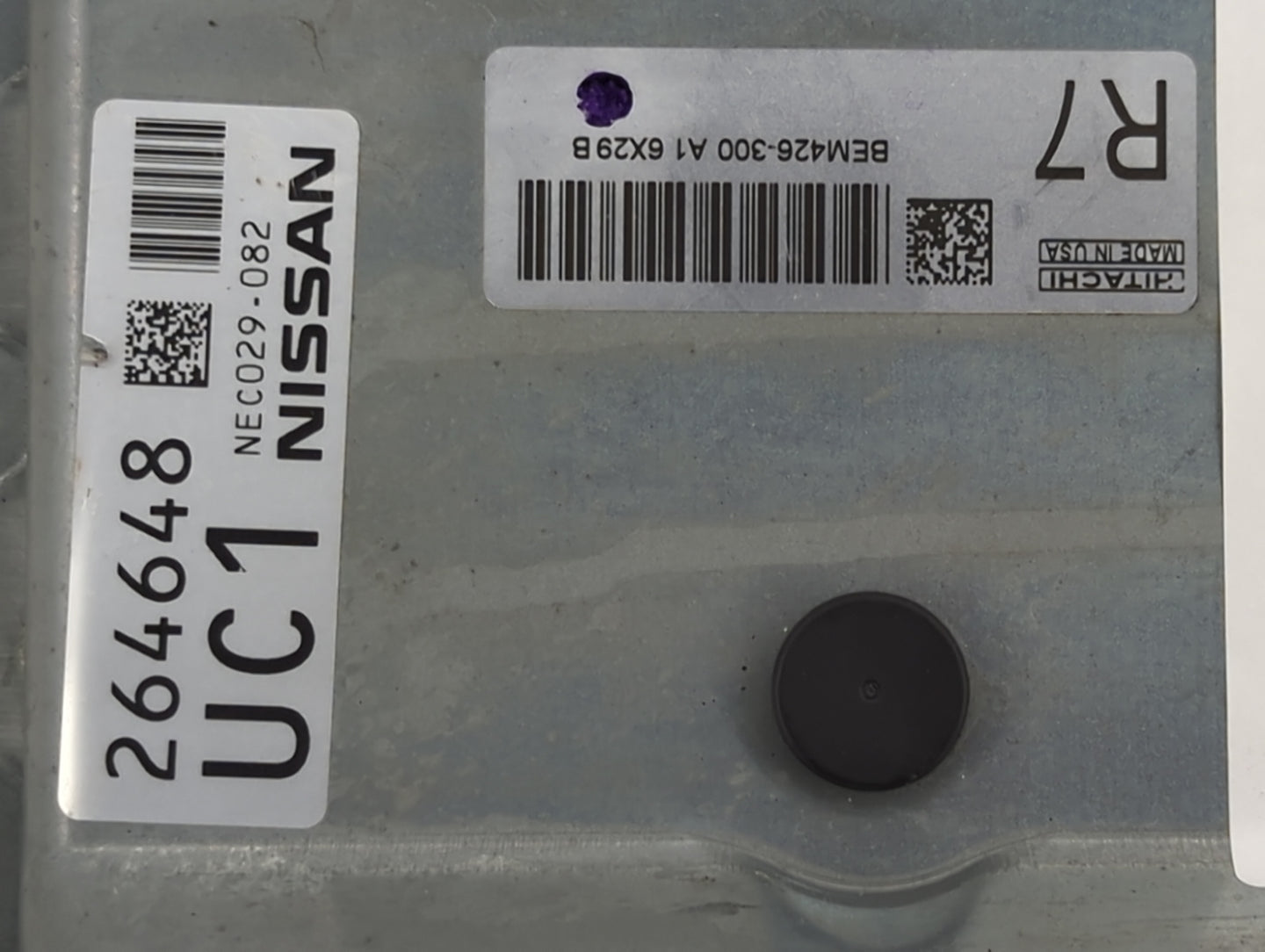 2016-2017 Nissan Maxima PCM Engine Control Computer ECU ECM PCU OEM P/N:NEC029-082 Fits Fits 2015 2016 2017 OEM Used Auto Pa
