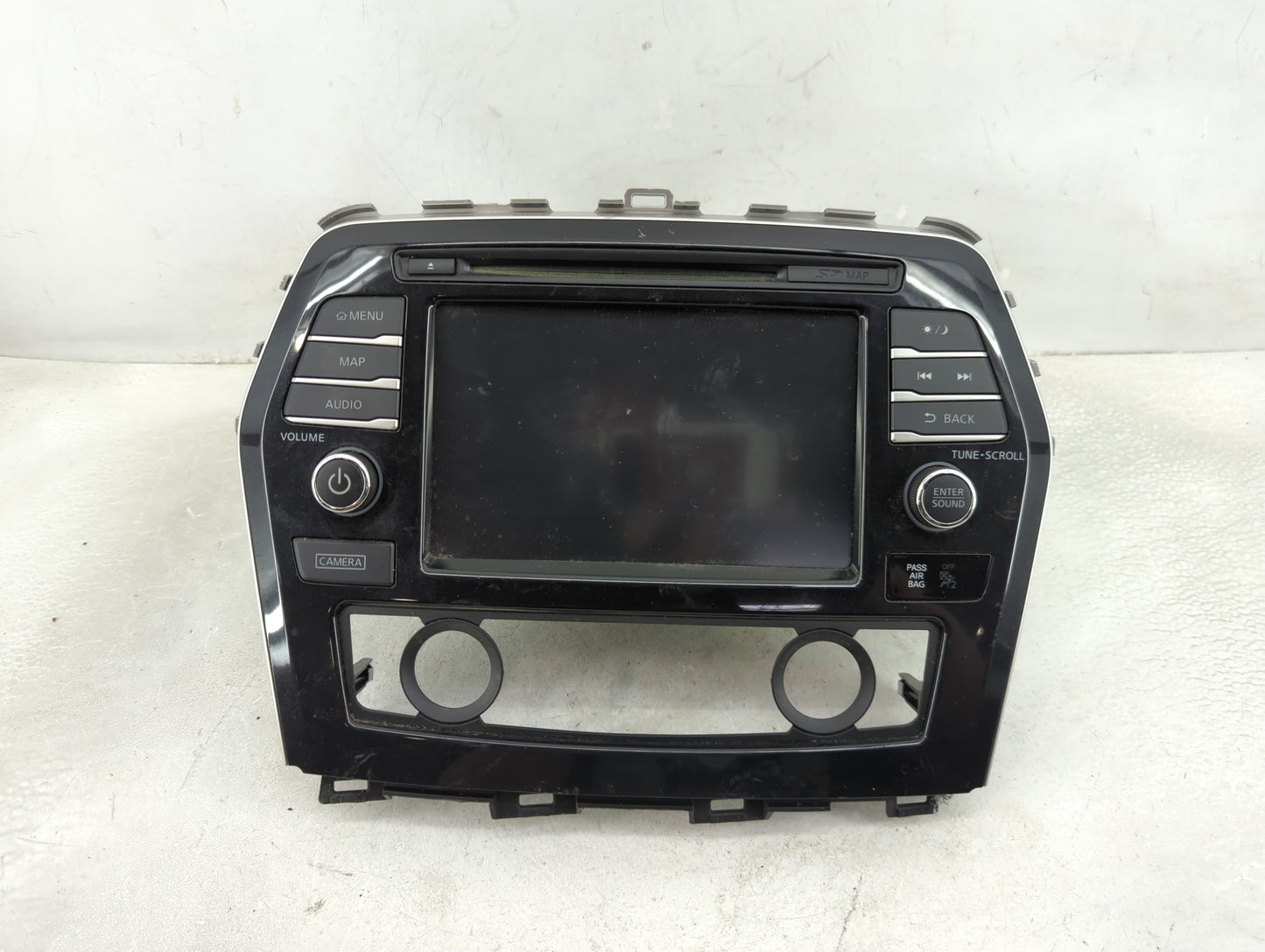 2017 Nissan Maxima Radio AM FM Cd Player Receiver Replacement P/N:25915 9DD1C QY-8550 Fits OEM Used Auto Parts - Oemusedauto