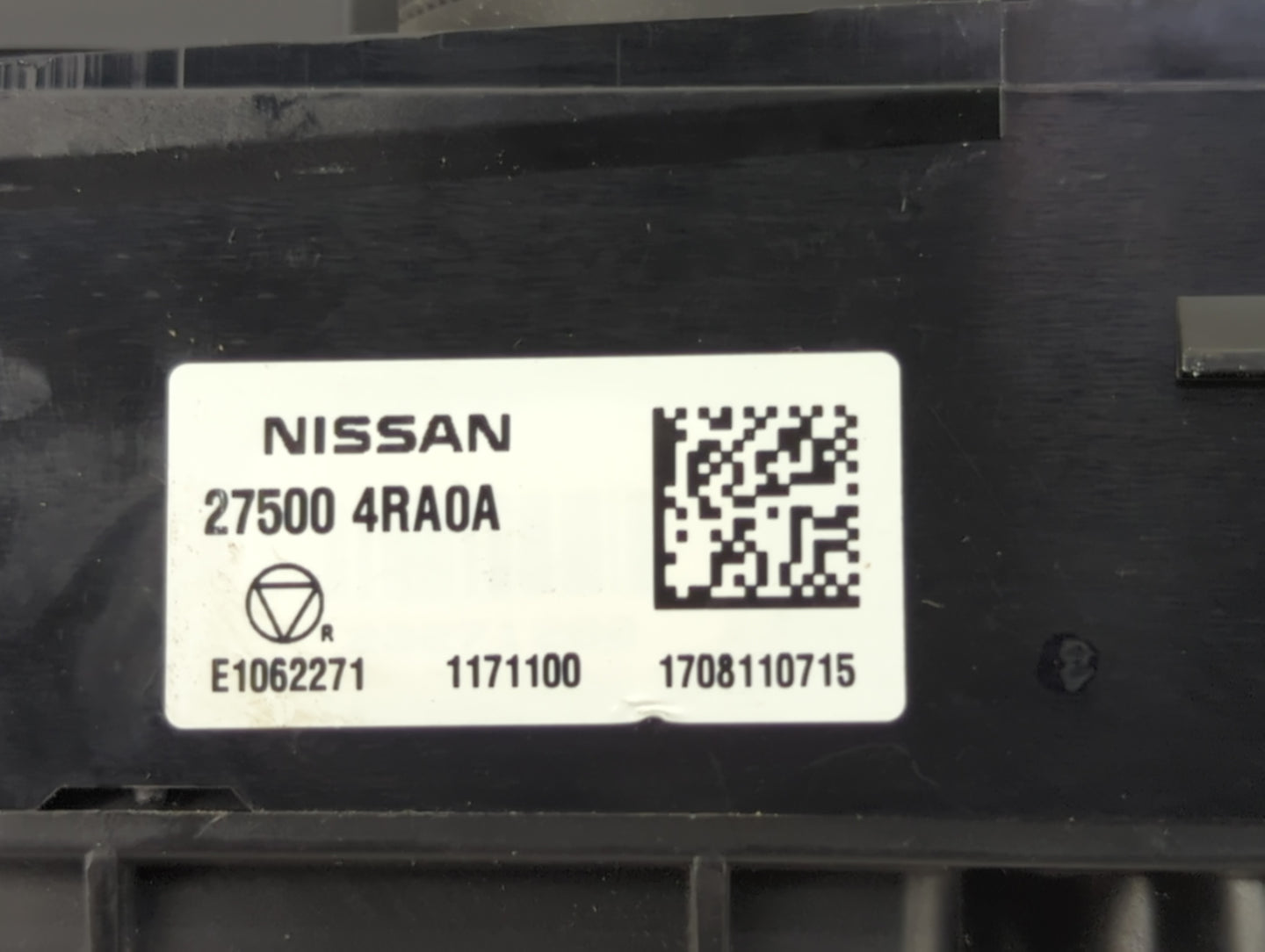 2016-2021 Nissan Maxima Climate Control Module Temperature AC/Heater Replacement P/N:27500 4RA0A Fits OEM Used Auto Parts - 