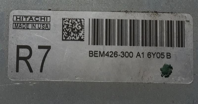 2016-2017 Nissan Maxima PCM Engine Control Computer ECU ECM PCU OEM P/N:BEM426-300 A1 AT,BEM426-300,BEM426-300 BEM426-300 A1