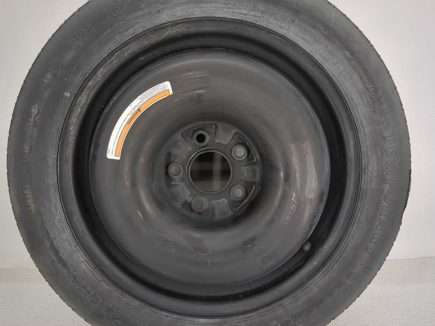 2004-2022 Nissan Maxima Spare Donut Tire Wheel Rim Oem 1455253 - Oemusedautoparts1.com