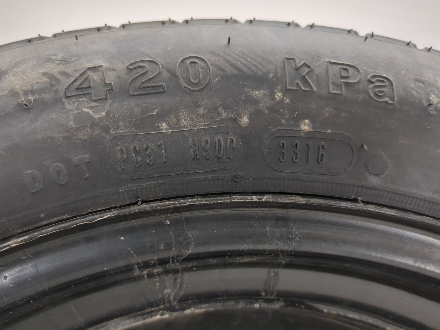 2004-2022 Nissan Maxima Spare Donut Tire Wheel Rim Oem 1455253 - Oemusedautoparts1.com