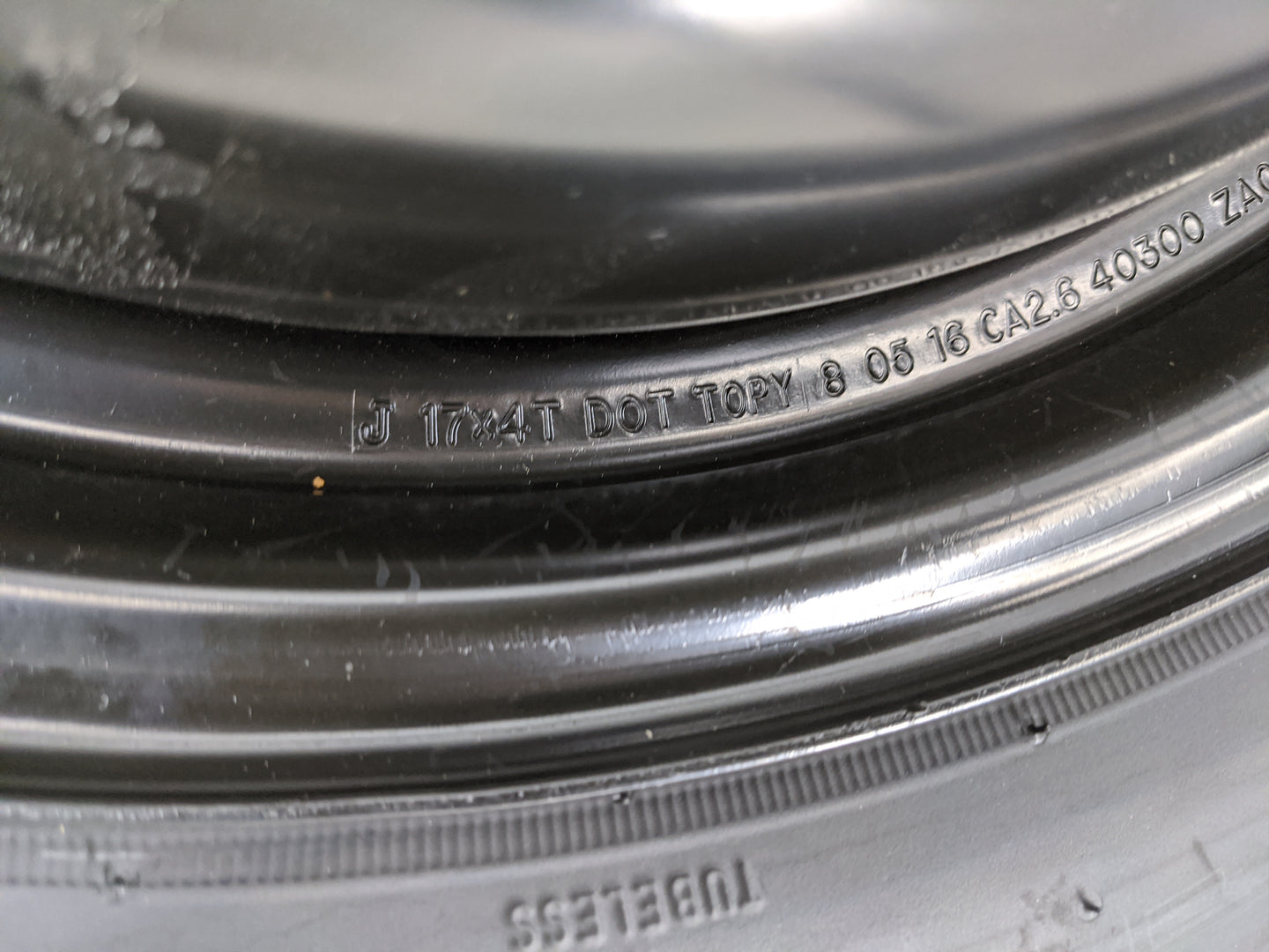 2004-2022 Nissan Maxima Spare Donut Tire Wheel Rim Oem 1455311 - Oemusedautoparts1.com