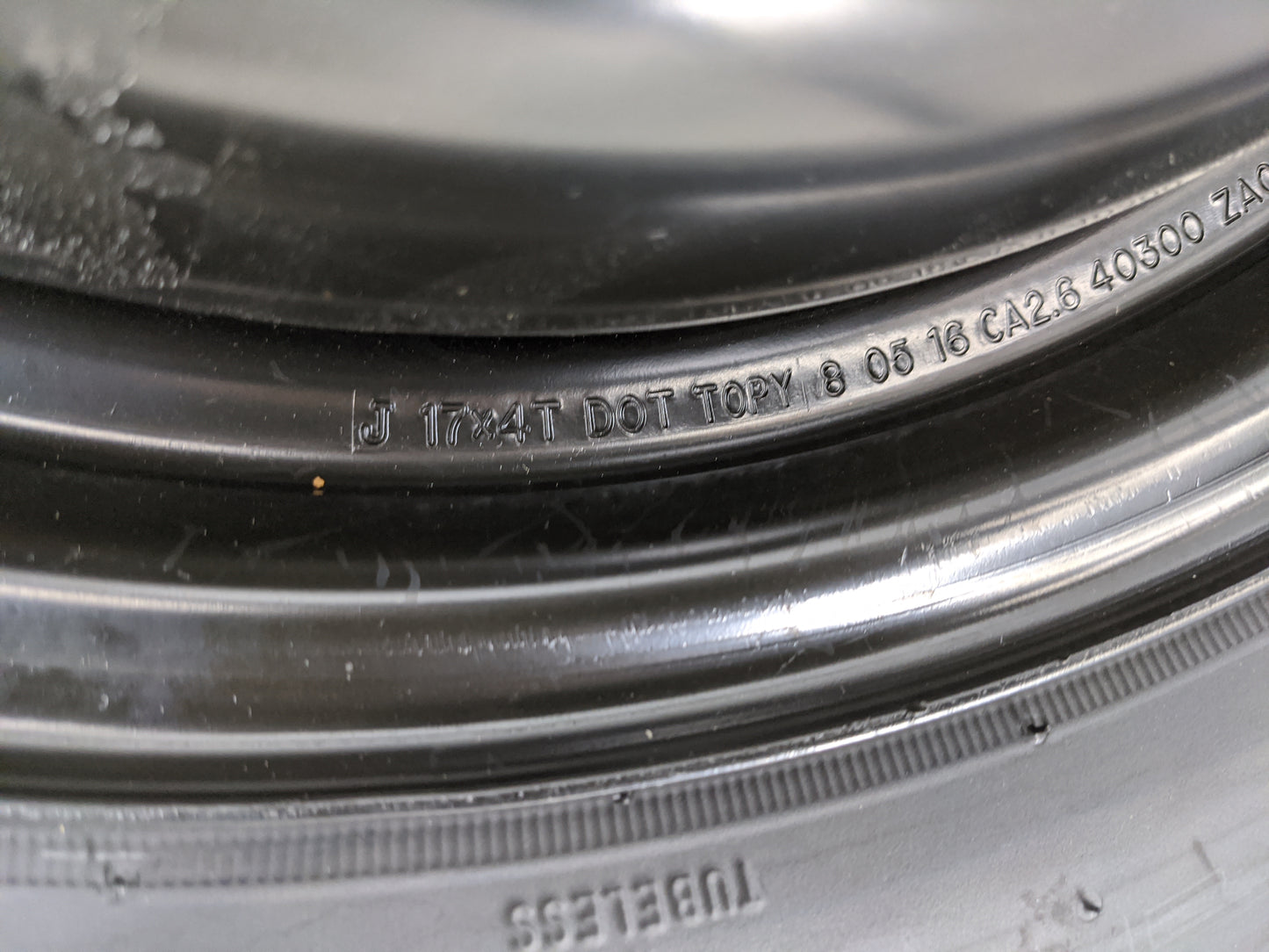 2004-2022 Nissan Maxima Spare Donut Tire Wheel Rim Oem 1455311 - Oemusedautoparts1.com