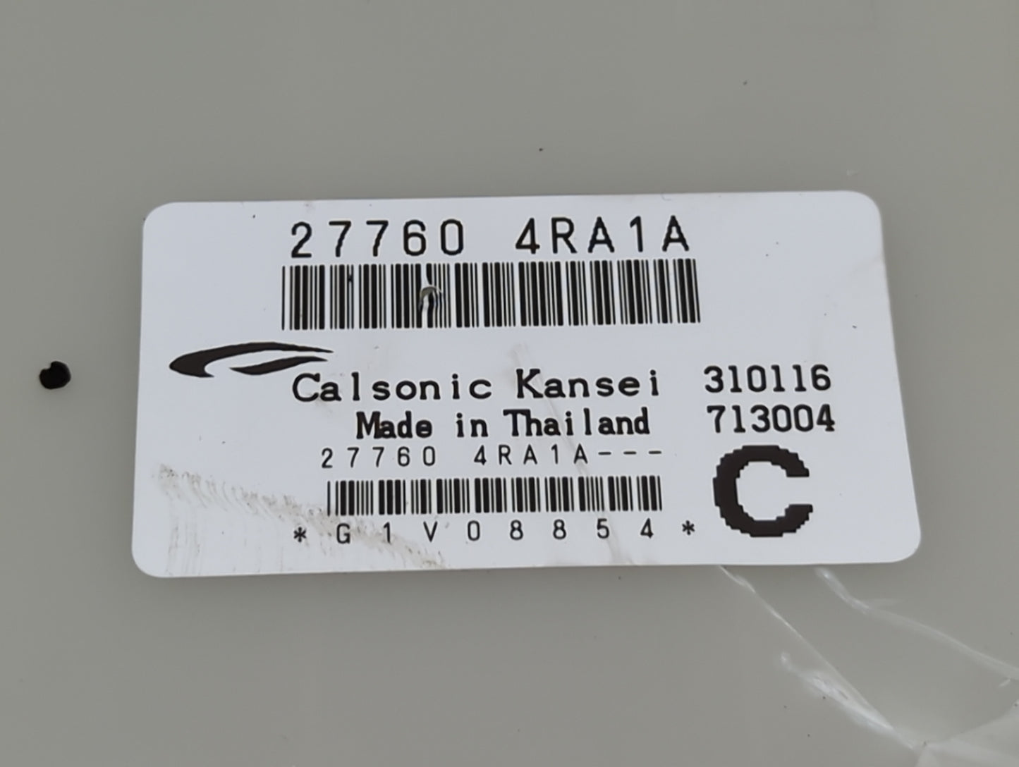 2016-2017 Nissan Maxima Temperature Control Module 27760 4ra1a 1457407 - Oemusedautoparts1.com