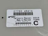 2016-2017 Nissan Maxima Temperature Control Module 27760 4ra1a 1457407 - Oemusedautoparts1.com
