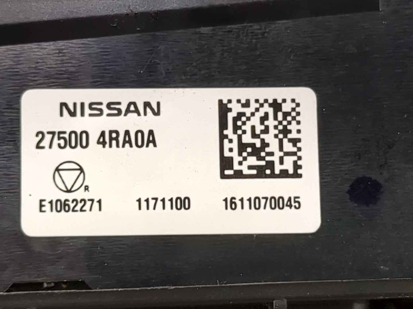 2016-2021 Nissan Maxima Climate Control Module Temperature AC/Heater Replacement P/N:27500 4RA0A Fits OEM Used Auto Parts - 