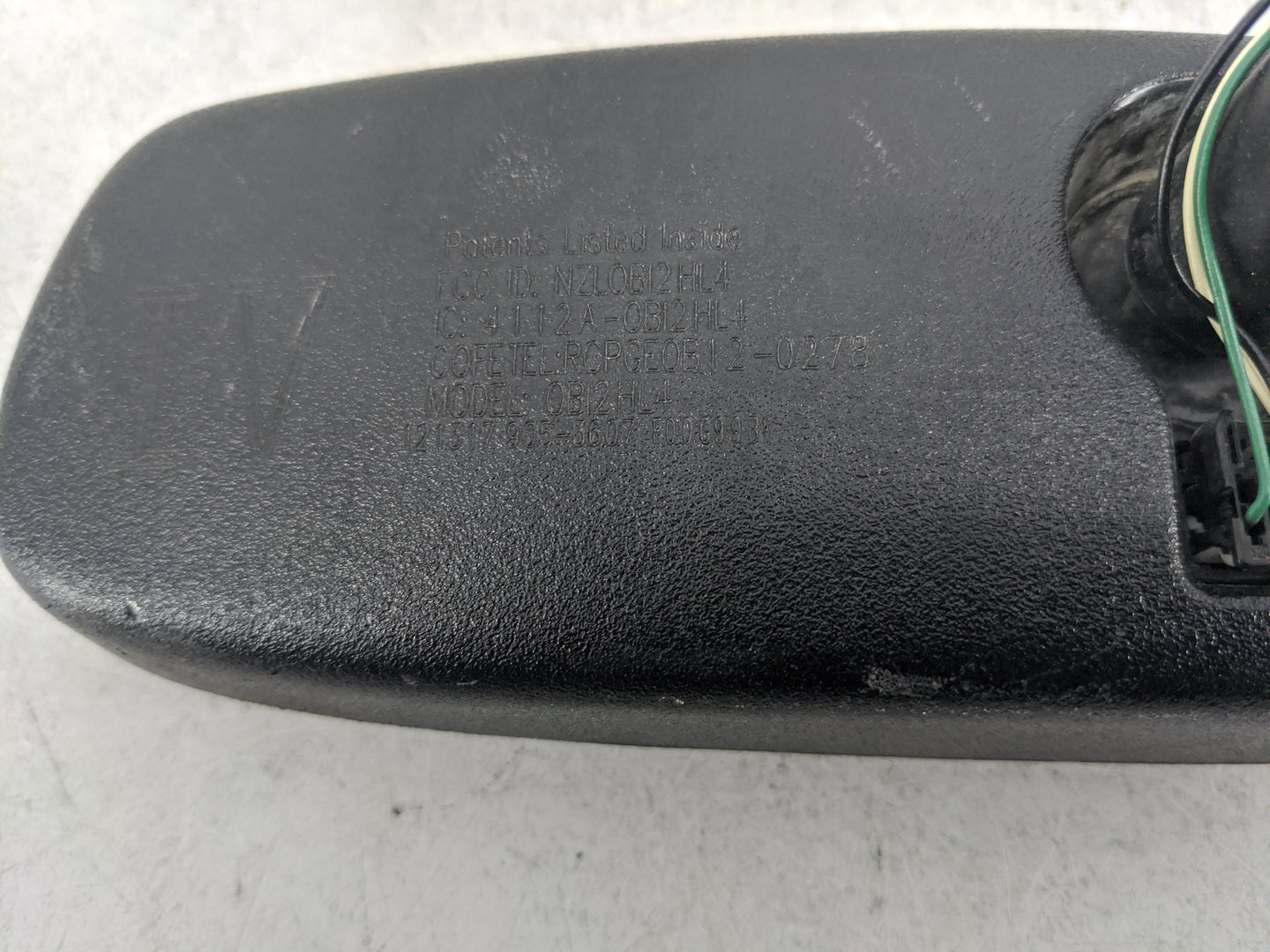 2017 Nissan Maxima Interior Rear View Mirror Replacement OEM P/N:NZLOB12HL4 4112A-OB12HL4, OB12HL4 Fits OEM Used Auto Parts 