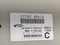 Nissan Maxima Audio Control Module 27760 4ra1a - Oemusedautoparts1.com