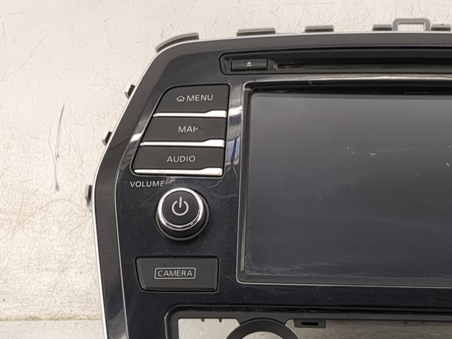 2017 Nissan Maxima Radio AM FM Cd Player Receiver Replacement P/N:259159DD0A QY-8500 Fits OEM Used Auto Parts - Oemusedautop