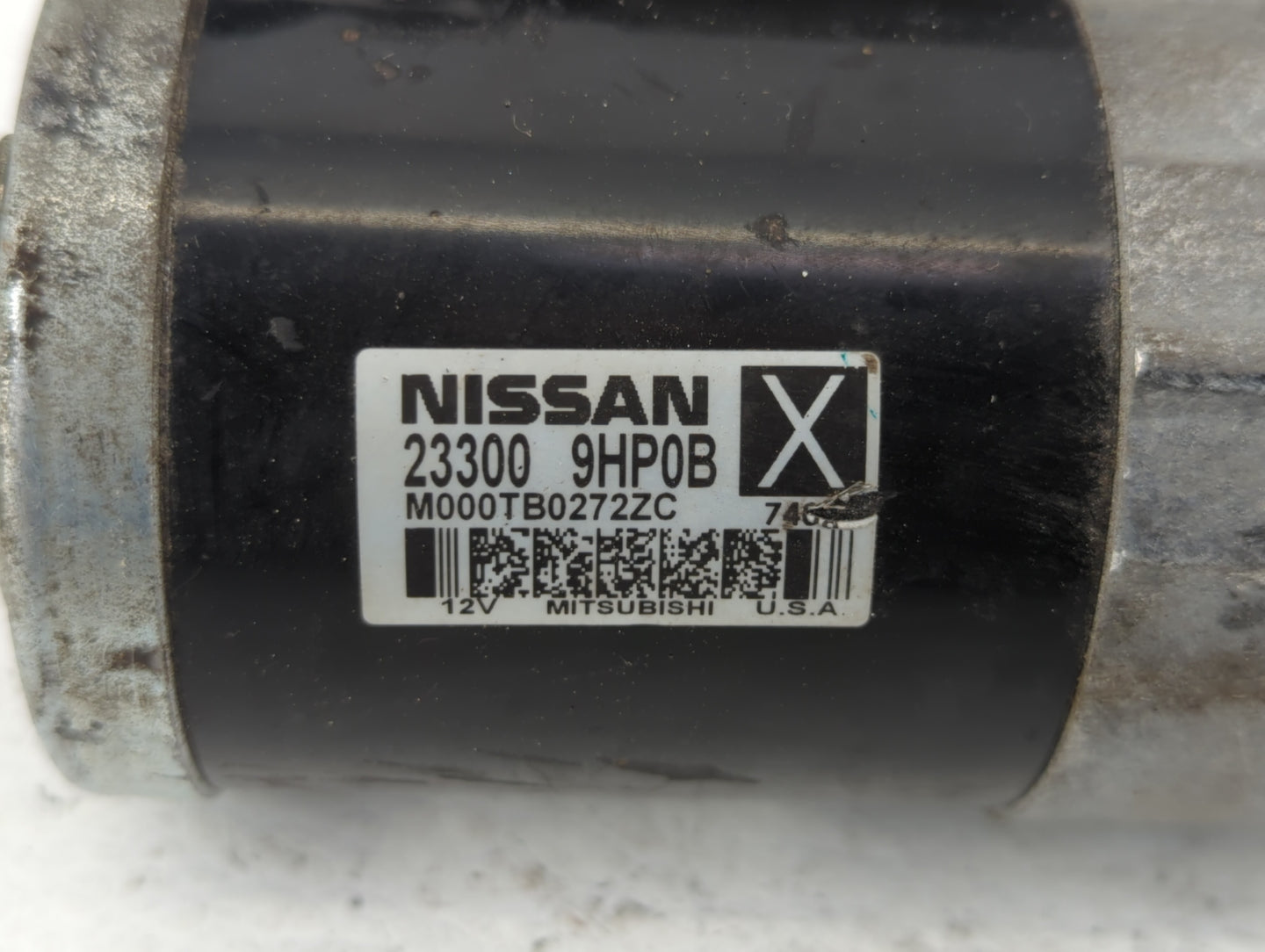 2016-2021 Nissan Maxima Car Starter Motor Solenoid OEM P/N:M000TB0272ZC 23300 9HP0B Fits OEM Used Auto Parts - Oemusedautopa