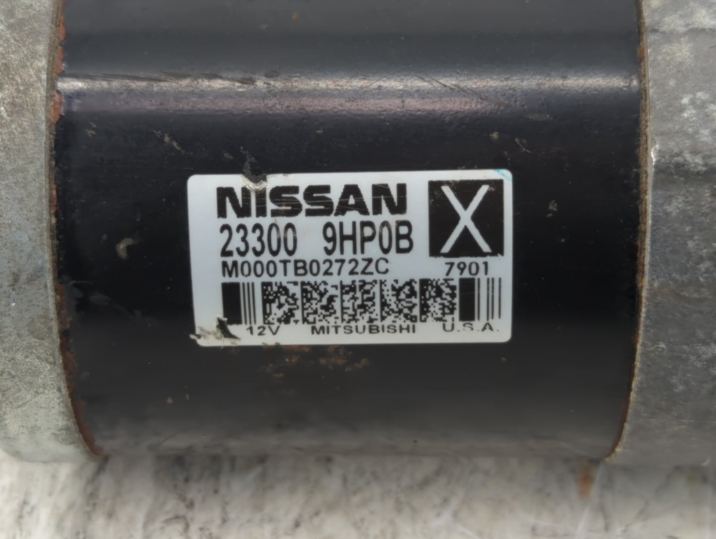 2016-2021 Nissan Maxima Car Starter Motor Solenoid OEM P/N:M000TB00272ZC 23300 9HP0B Fits OEM Used Auto Parts - Oemusedautop