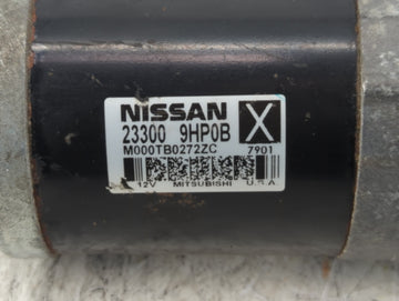 2016-2021 Nissan Maxima Car Starter Motor Solenoid OEM P/N:M000TB00272ZC 23300 9HP0B Fits OEM Used Auto Parts