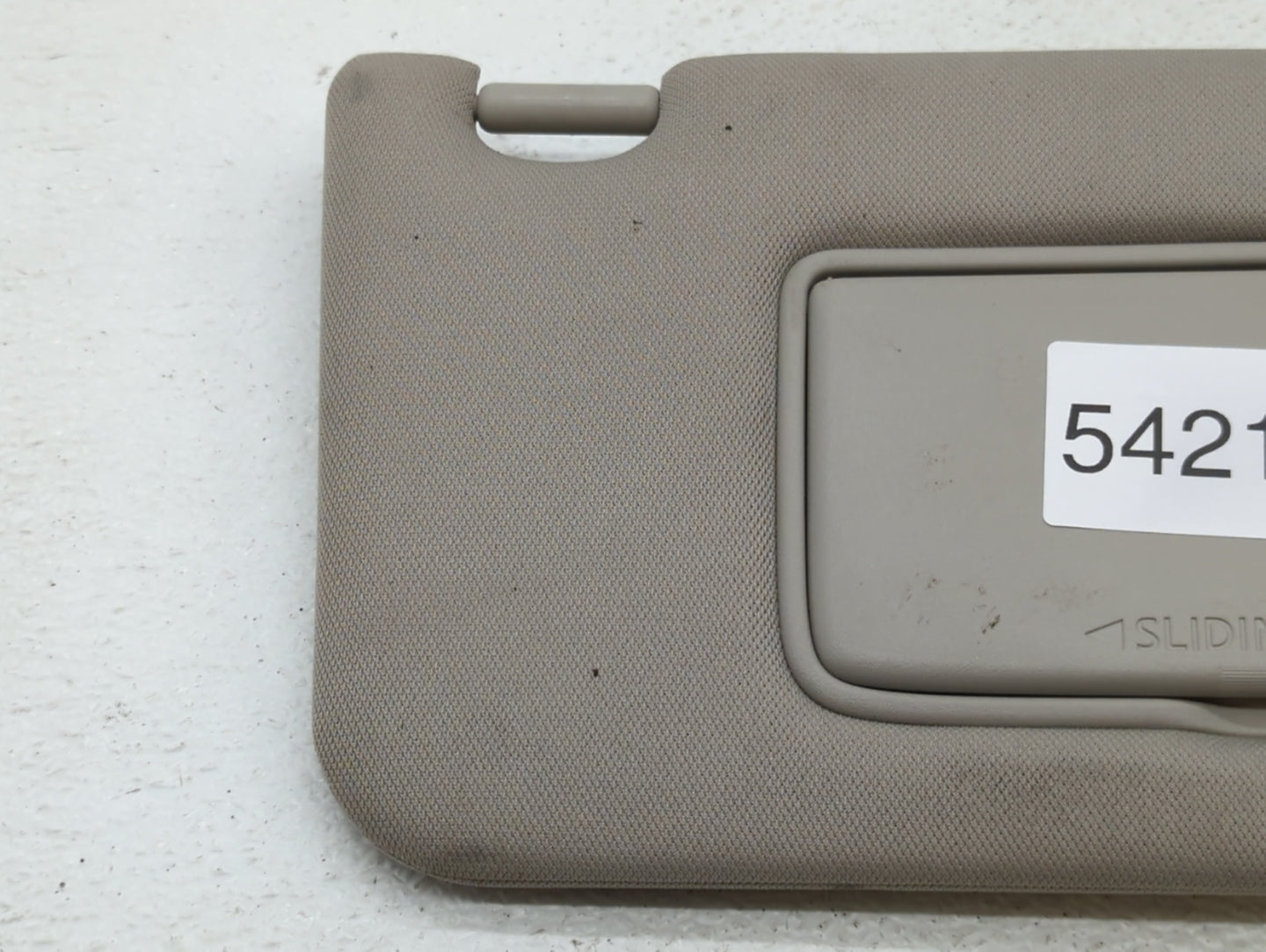 2017 Nissan Maxima Sun Visor Shade Replacement Passenger Right Mirror Fits OEM Used Auto Parts - Oemusedautoparts1.com