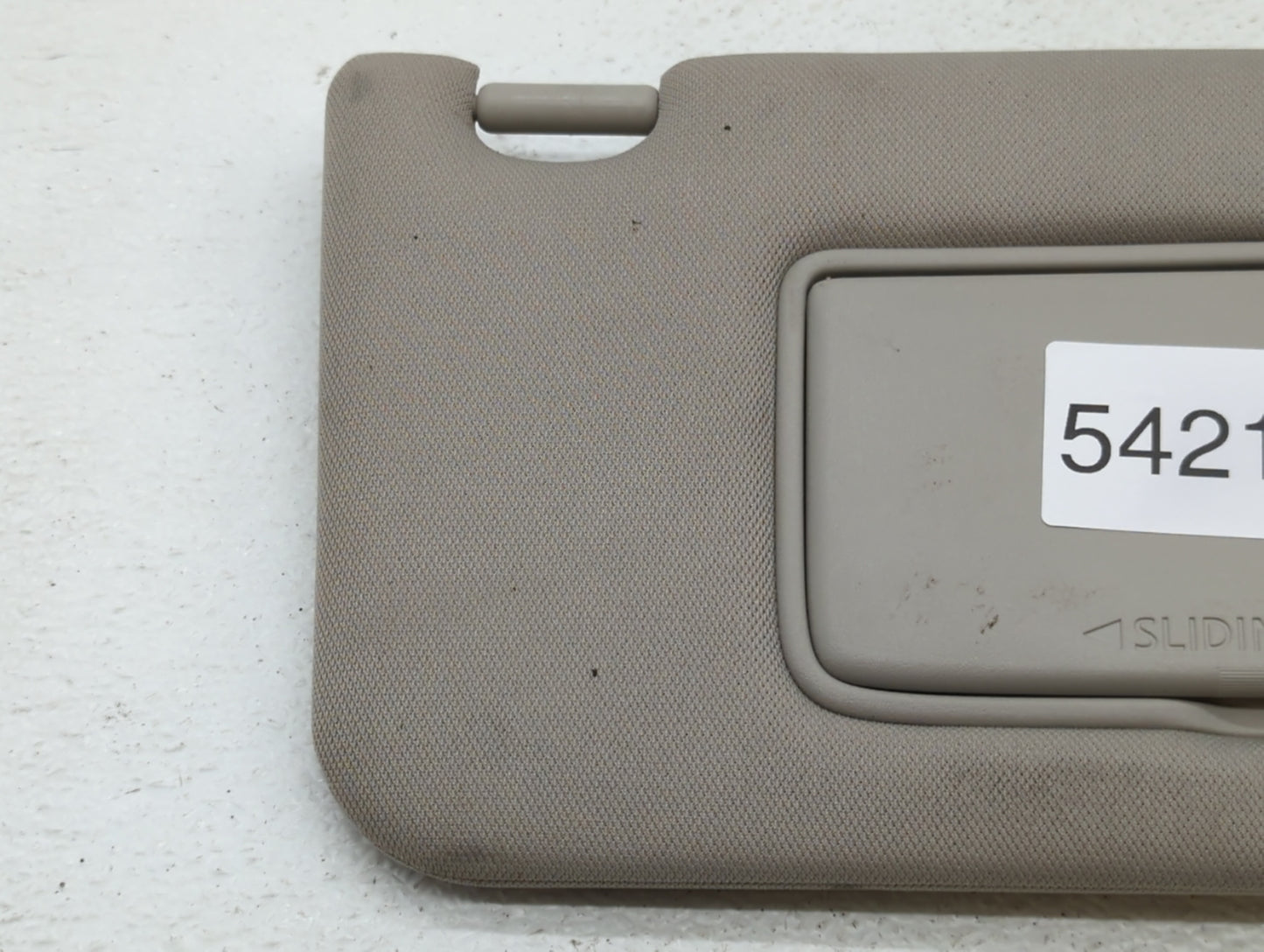 2017 Nissan Maxima Sun Visor Shade Replacement Passenger Right Mirror Fits OEM Used Auto Parts - Oemusedautoparts1.com