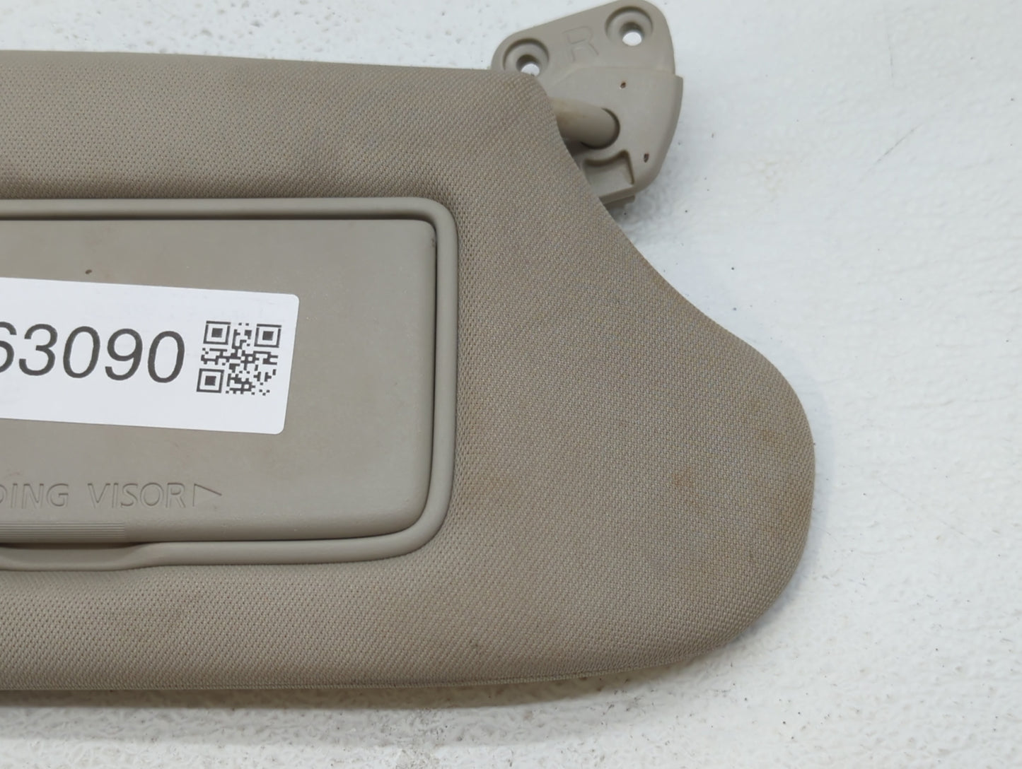 2017 Nissan Maxima Sun Visor Shade Replacement Passenger Right Mirror Fits OEM Used Auto Parts - Oemusedautoparts1.com