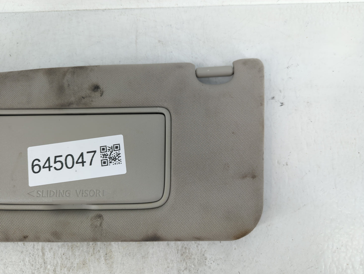 2017 Nissan Maxima Sun Visor Shade Replacement Driver Left Mirror Fits OEM Used Auto Parts - Oemusedautoparts1.com